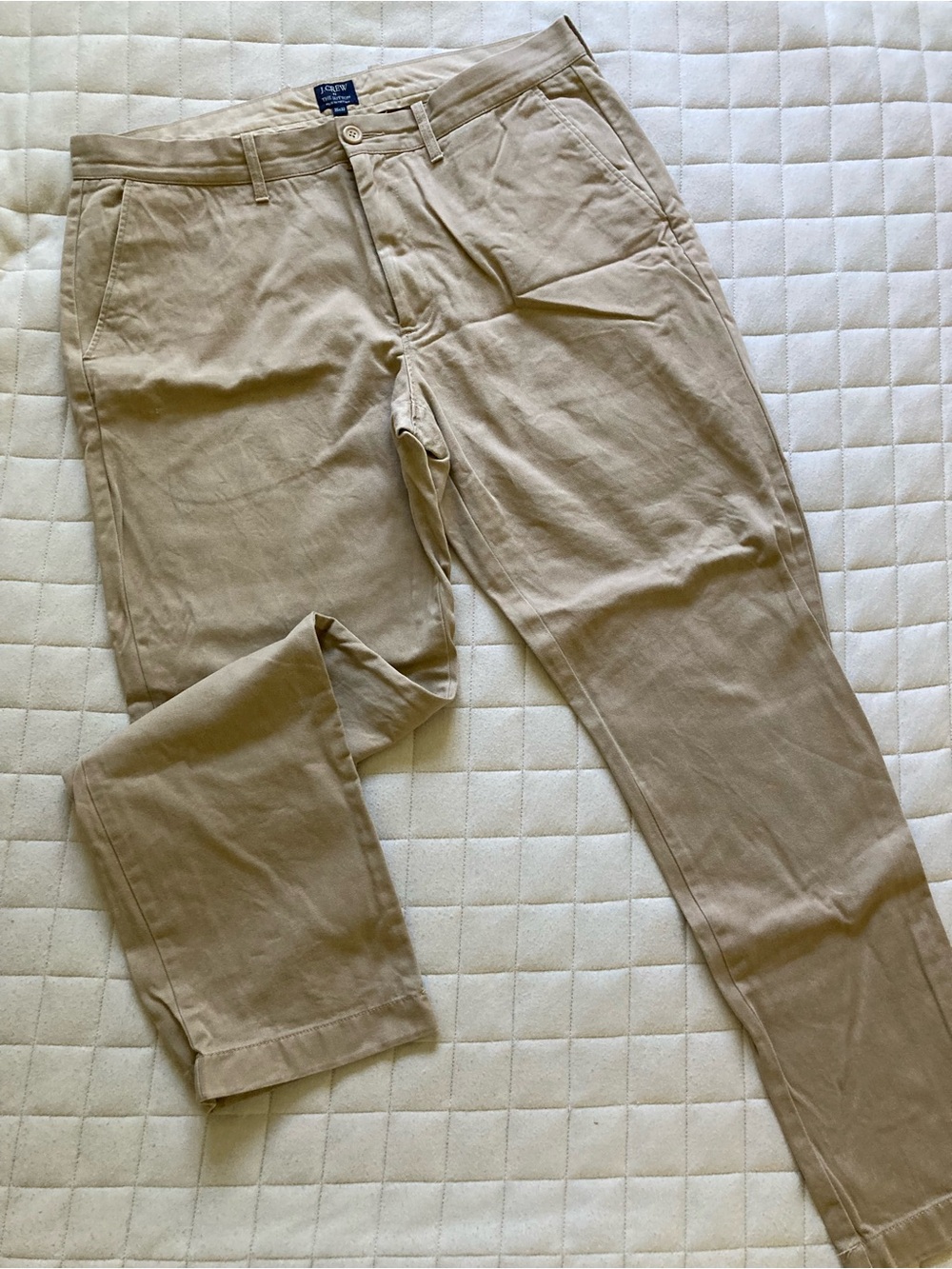 J. Crew Men’s Tan Chino Pants - Khakis